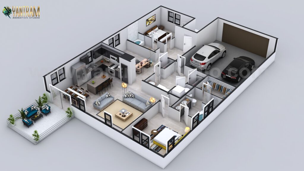 3D Floor Plan 
