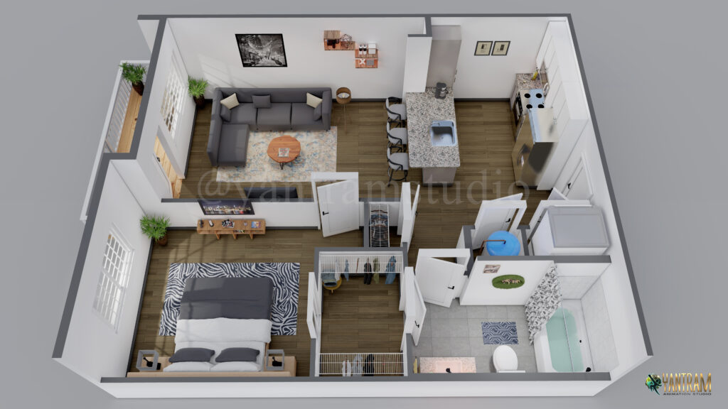 3rd 3d floor plan design ideas & pictures (73 sqm)-Homestyler