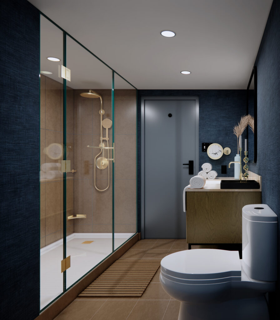 architectural rendering studio animation visualization services design view Idea residential hotel apartment bungalow Interior designers bathroom luxury firm company companies agency