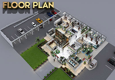 3D Floor Plan Design