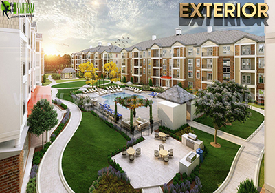 Exterior Design Rendering