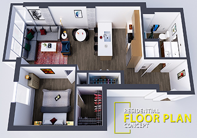 3d Floor Plan Design Virtual Floor Plan Designer Floor