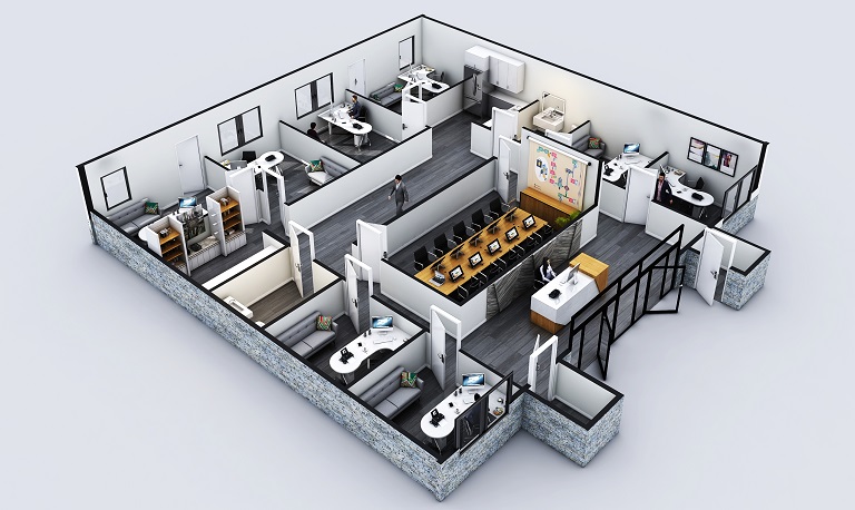 3d Floor Plan Design Virtual Floor Plan Designer Floor