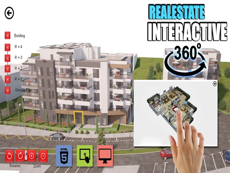 real estate Interactive 360 Application