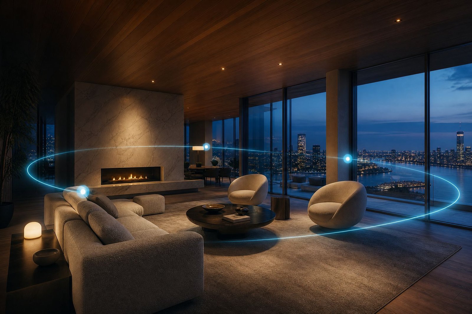 Panoramic penthouse virtual tour visual