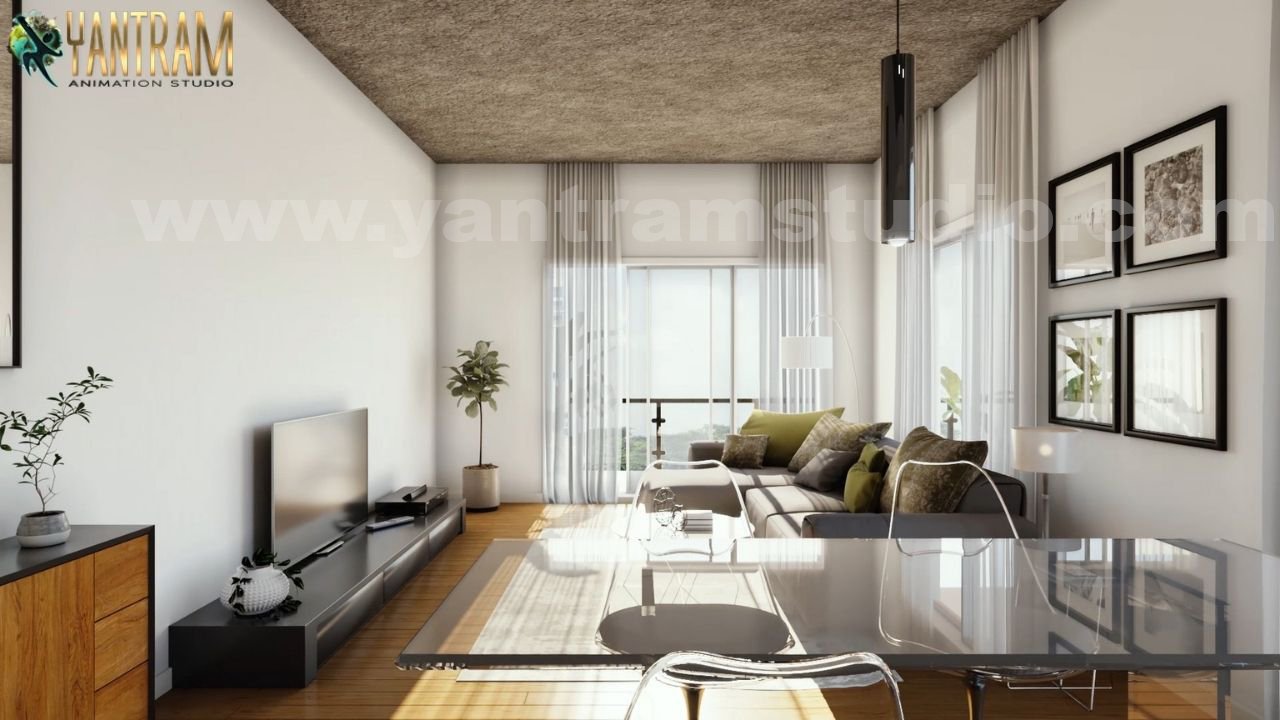 villa's interior modeling by yantram architectural rendering companies, Phoenix, Arizona