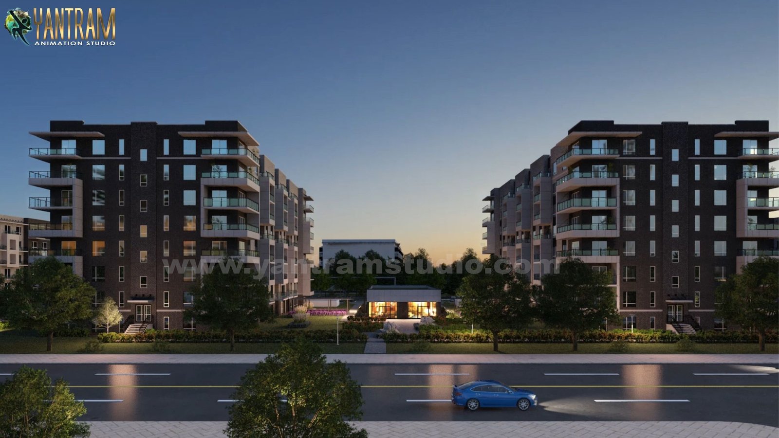 3D Architectural Visualization of Residential Apartments in San Antonio, Texas