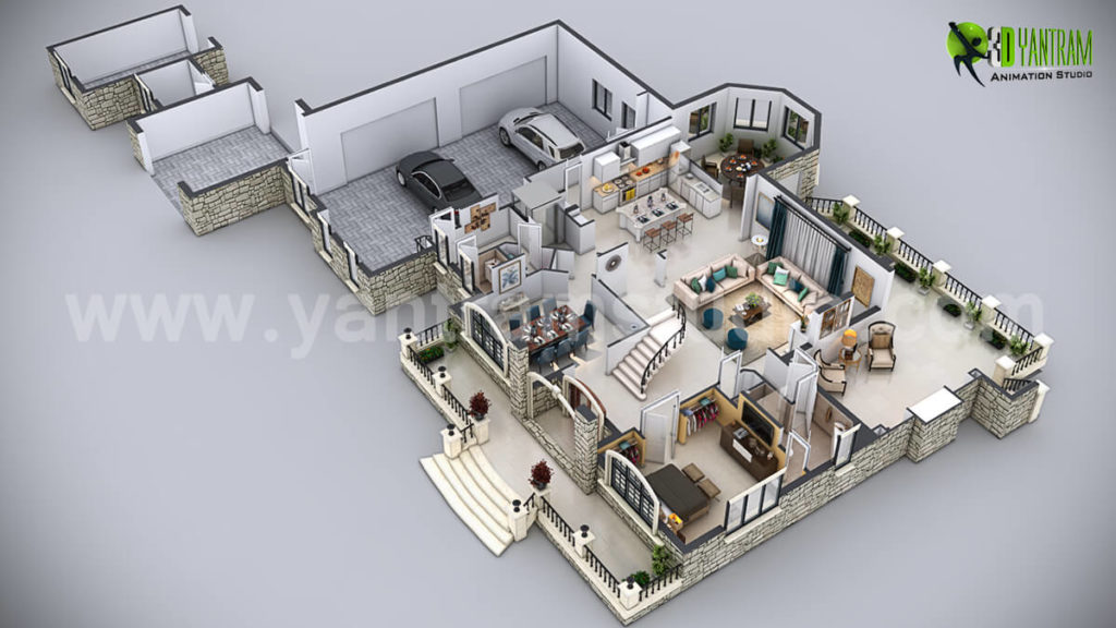 Residential 3d Floor Plan Designer- Illinois, US
