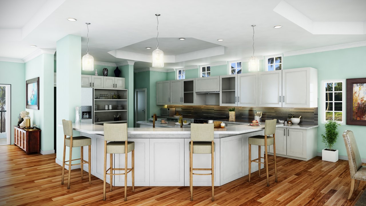 home rendering services, architectural, rendering, studio, animation, visualization, services, design, view, Idea, company, firms, agency, kitchen