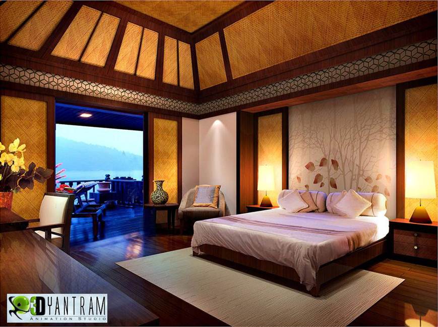Breathtaking Resort Room CGI