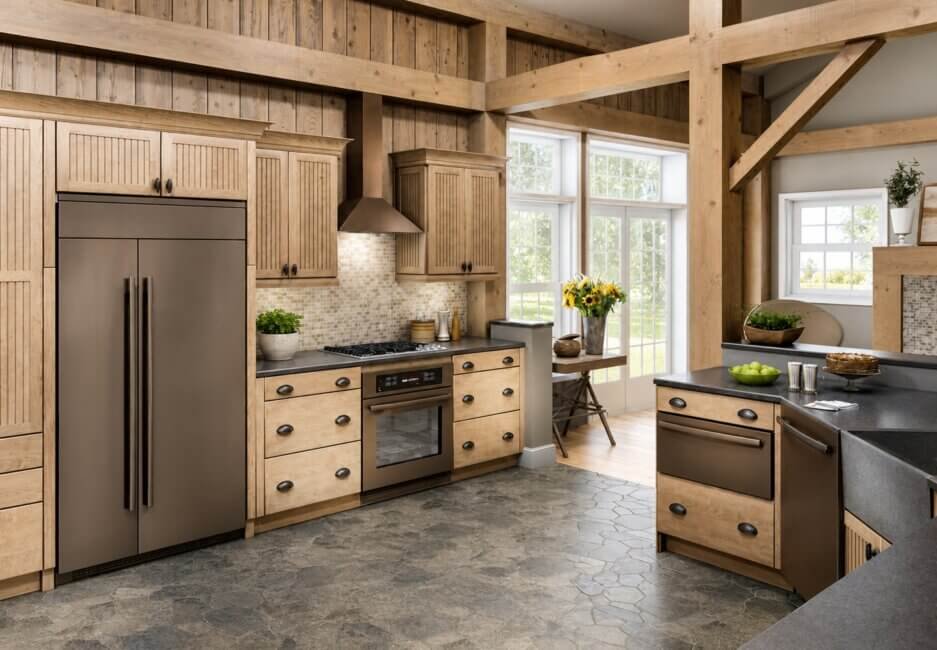 Best Modern 3D Wooden Kitchen Design View
