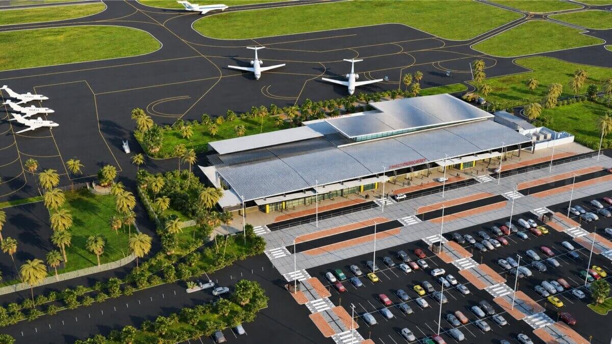 Stunning 3D Architectural Exterior Rendering Design View