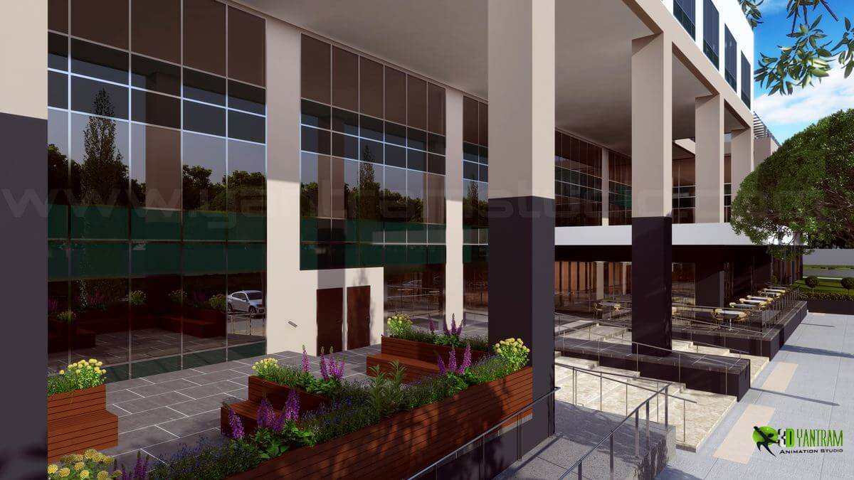 Fresh New Look 3D Hotel Exterior Concepts