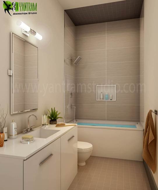 For Relaxing 3D Modern Bedroom Design View