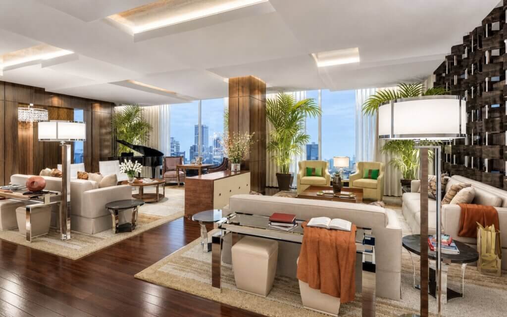 Breathtaking 3D Residential Interior living Room Design