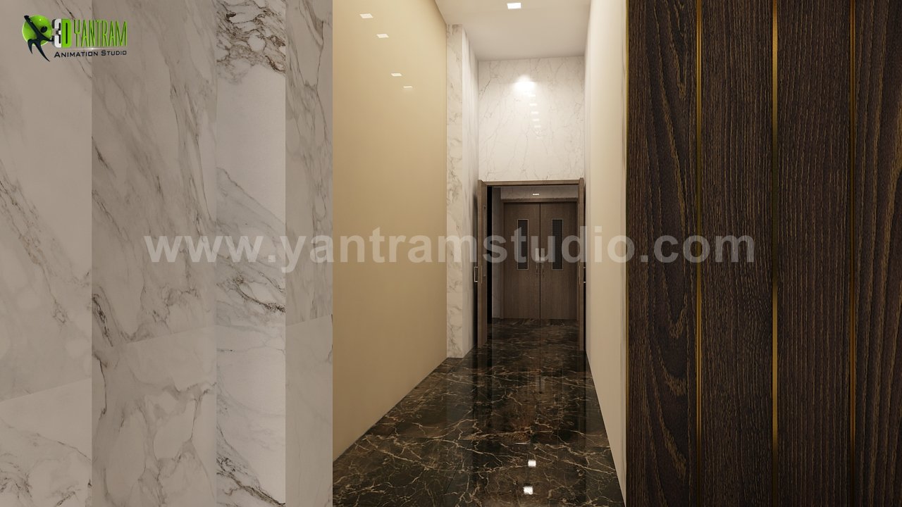 Interior Residential Community of architectural 3d walkthrough, Dubai- UAE