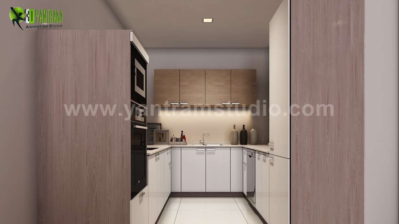 Interior Residential Community of architectural 3d walkthrough, Dubai- UAE