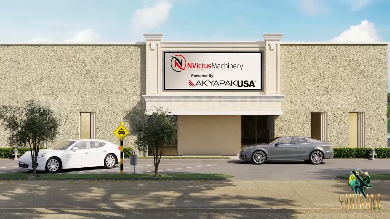 Modern Office by 3d Architectural Visualization Walkthrough