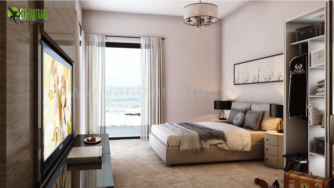 Modern Apartments with Residential Interior Unit of architectural presentation video, London – UK