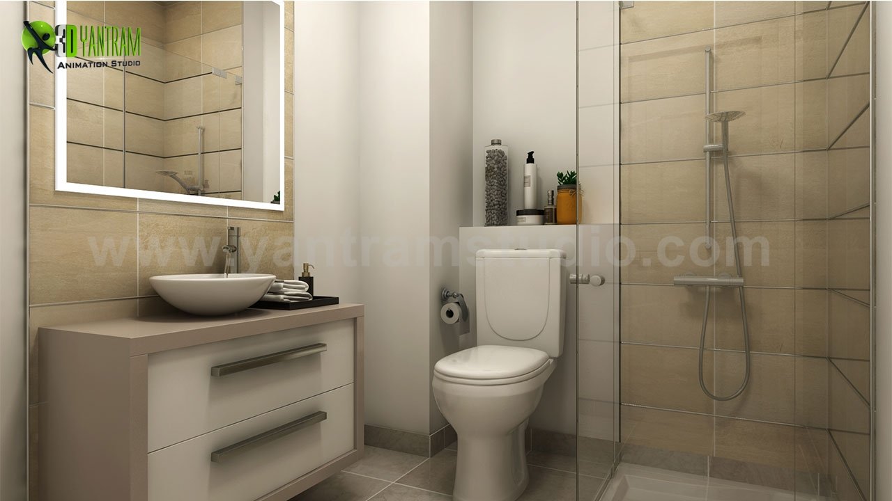 Modern Apartments with Residential Interior Unit of architectural presentation video, London – UK