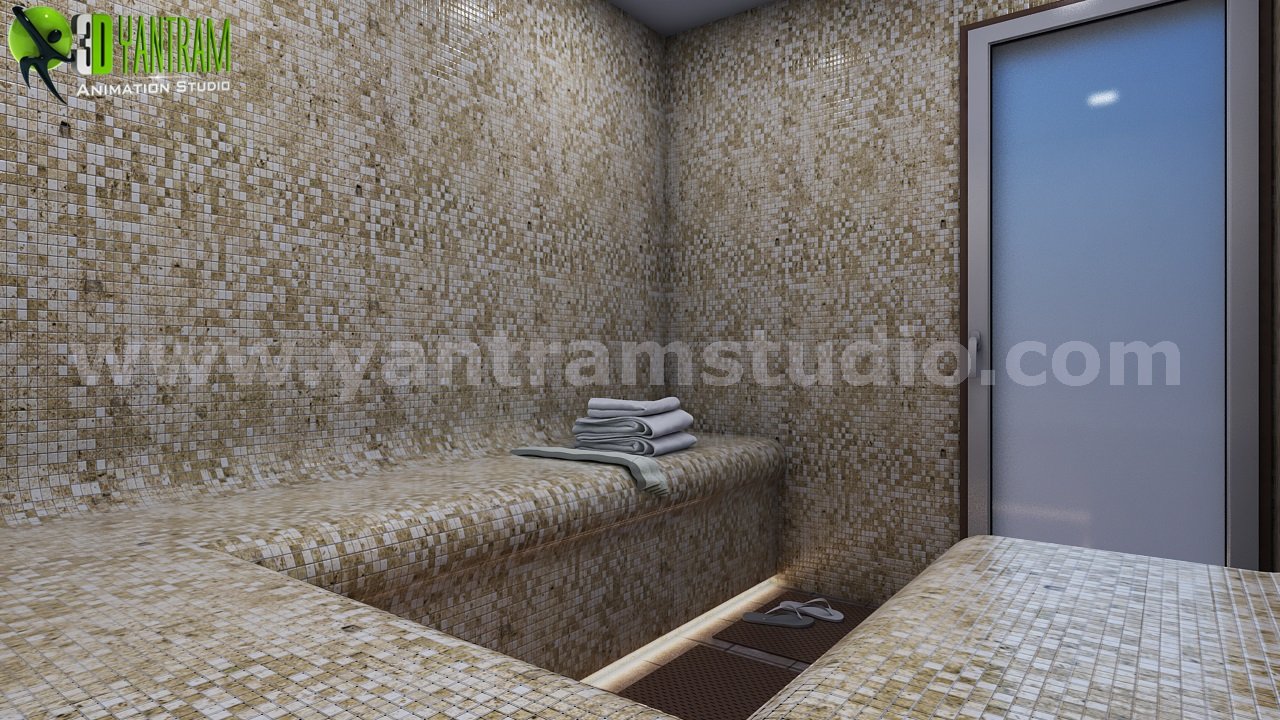 Interior Residential Community of architectural 3d walkthrough, Dubai- UAE