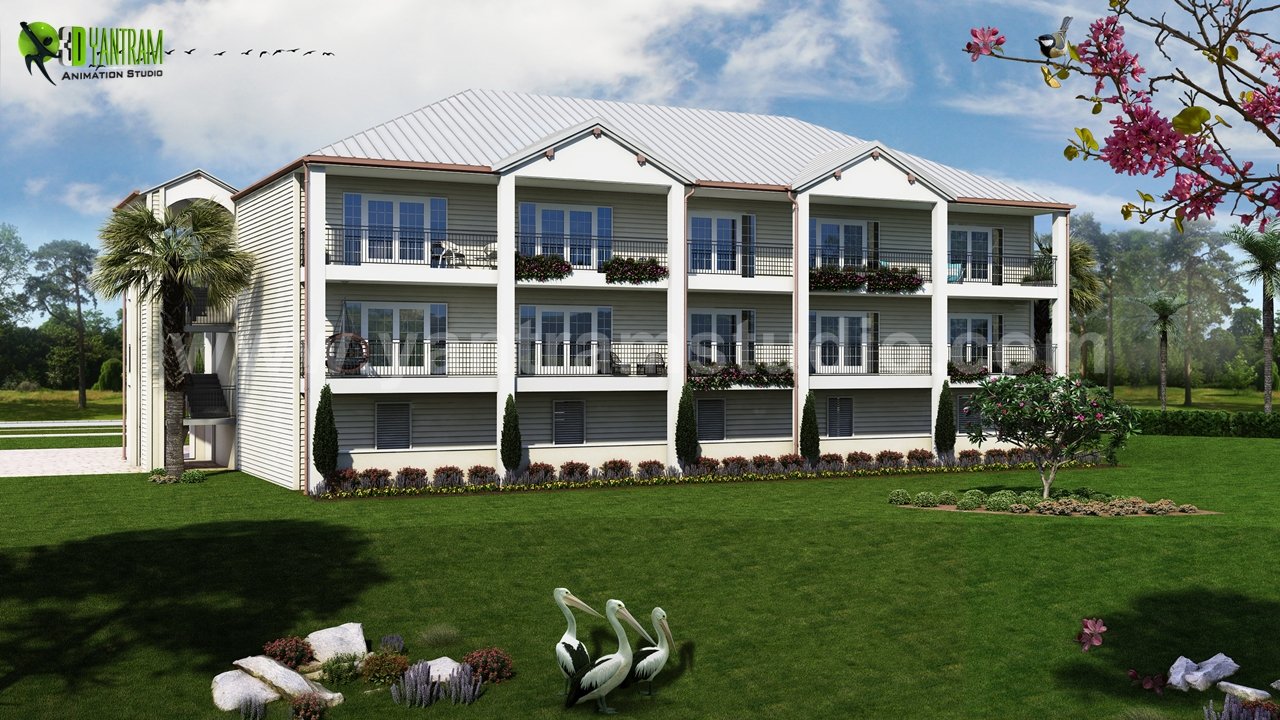 backyard architectural visualisation services