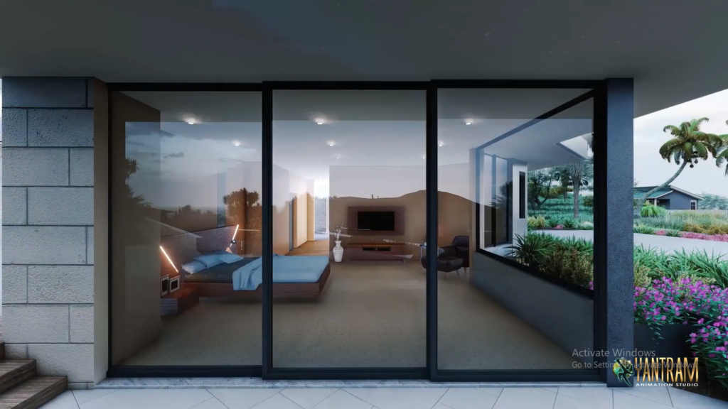 3d house design service, architectural, studio, animation, visualization, company, firms, designers, agency, modern, home, bedroom, garden