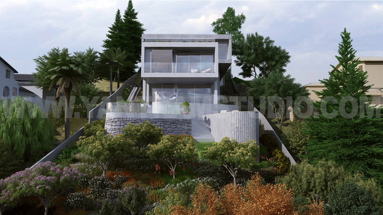 Yantram Architectural rendering studio Showreel 2017 – Beach Side Dream House in Melbourne, Australia