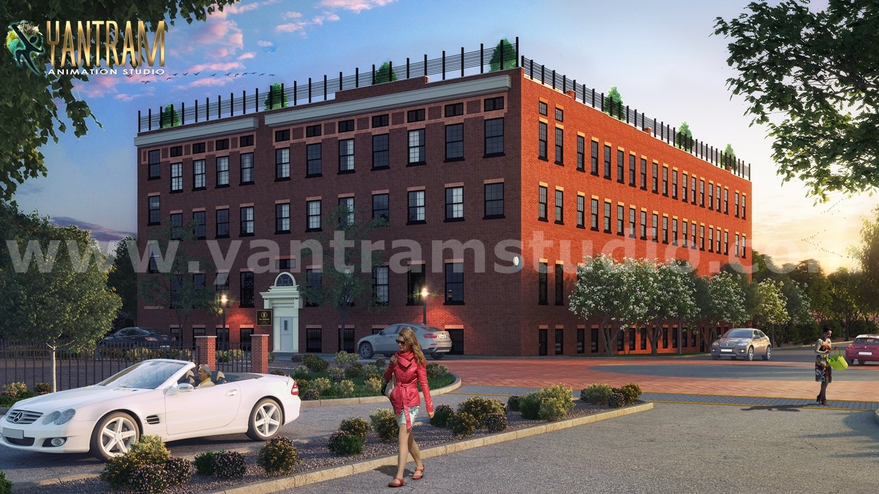 exterior-view-by-architectural-rendering-companies-Toronto