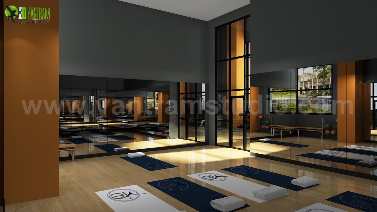 Group-Fitness-design-ideas-rendering-wood-floor-gym