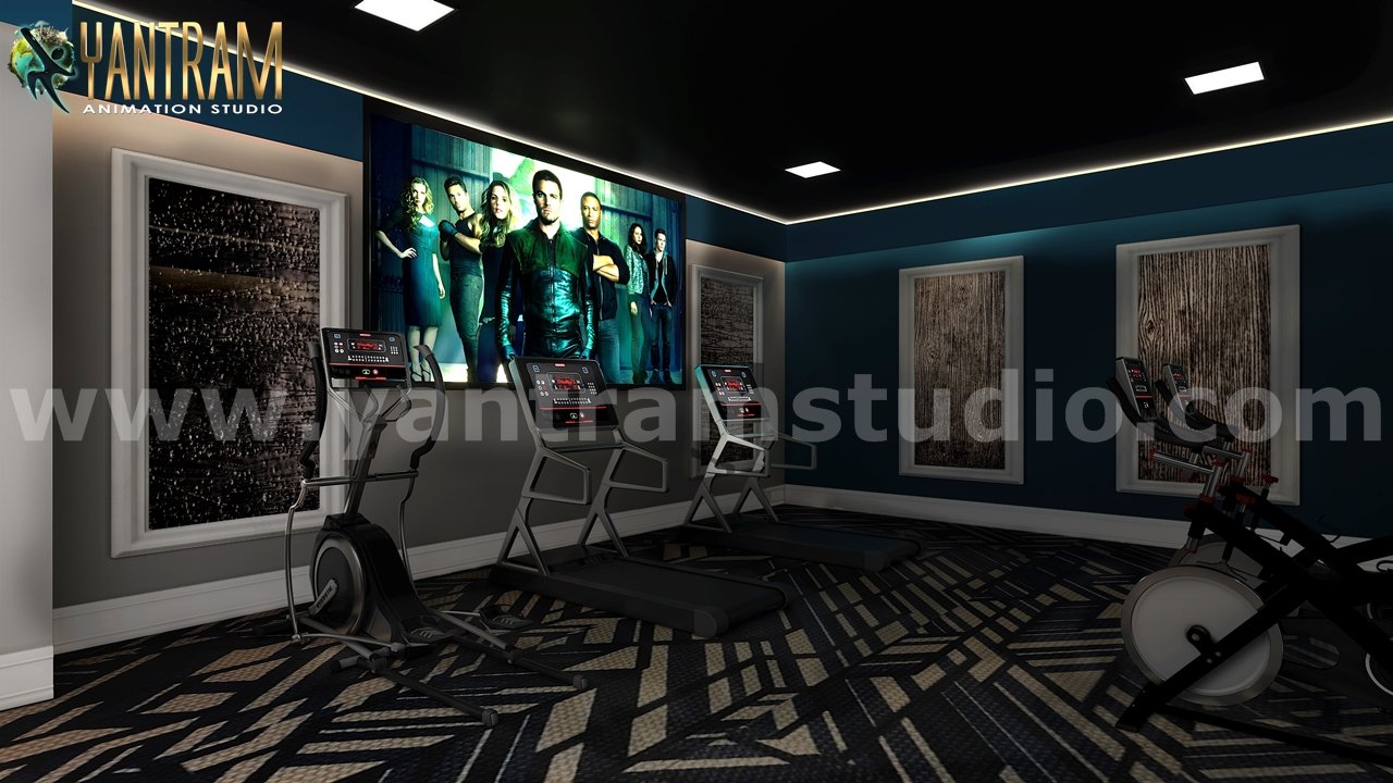 gym-view-by-architectural-rendering-companies-Toronto