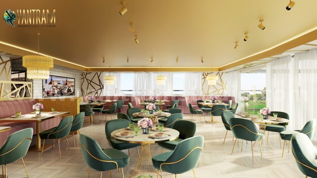Interior-Resturant-Rendering