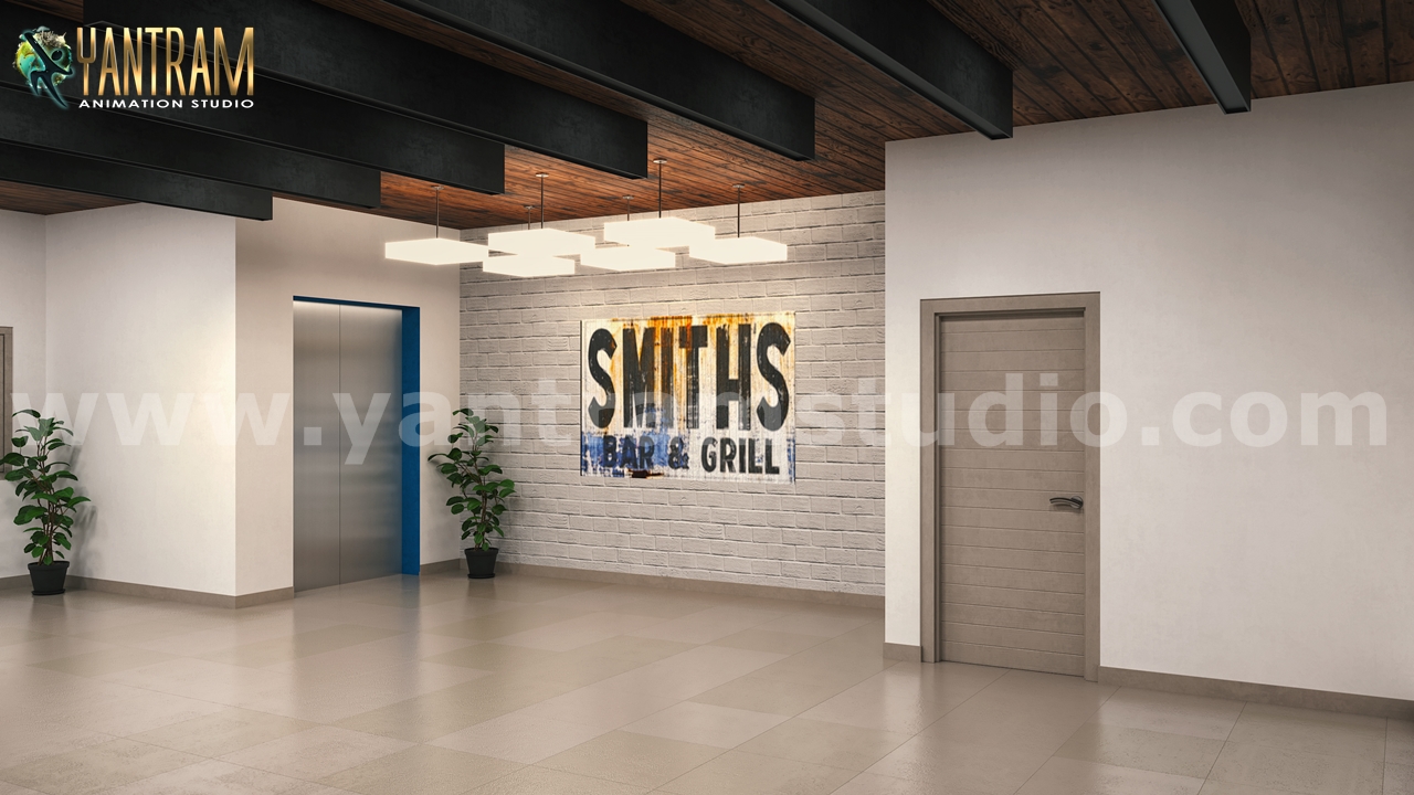 lobby-view-by-architectural-rendering-companies-Toronto