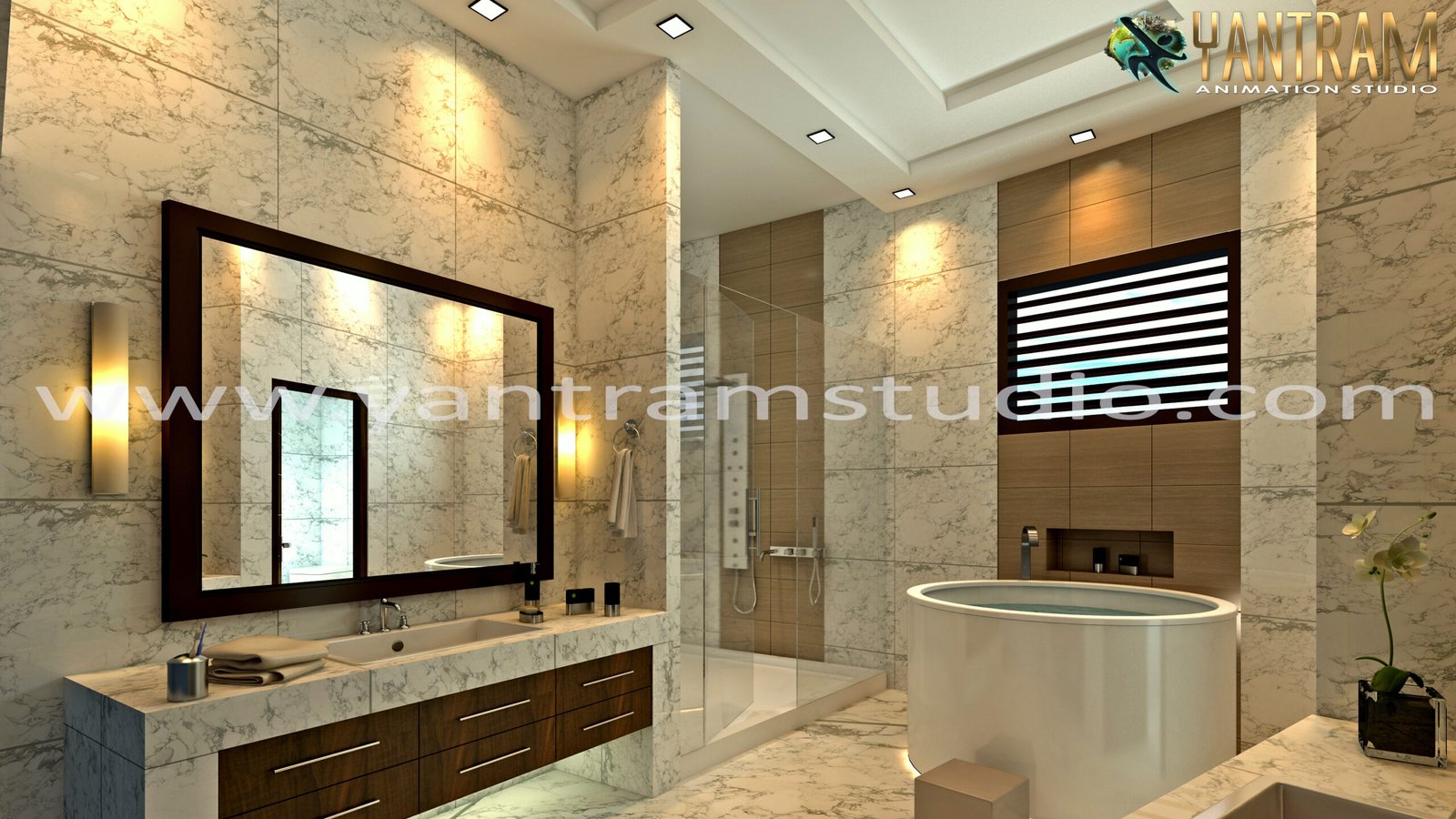 bathroom architectural animation studio