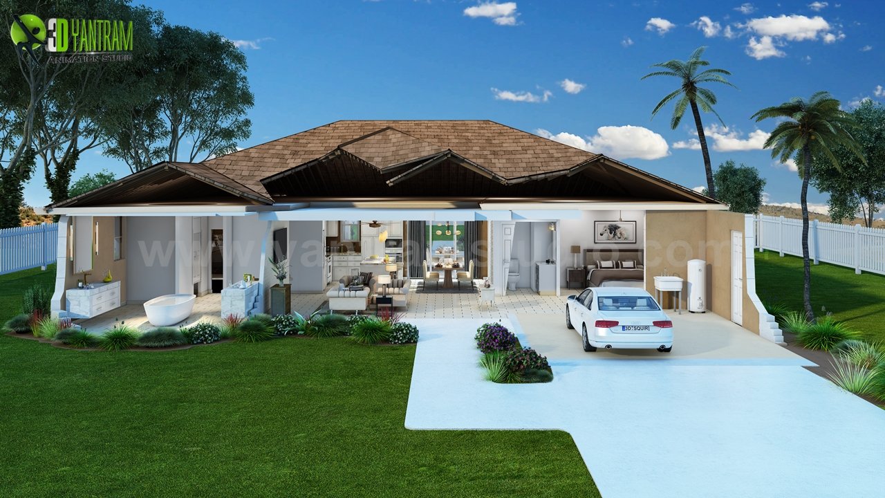 cut-section-of-exterior-house-to-make-each-area-visible-from-front-ideas-by-3d-exterior-modeling-Chicago-USA