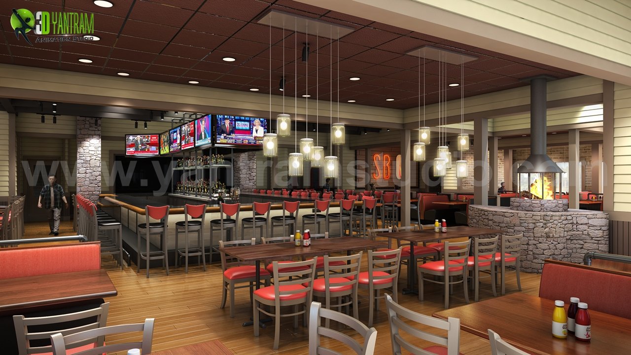 Smokey-Bones-Restaurant-Beautiful-Renovation-Ideas-3d-interior-design-Chicago-USA