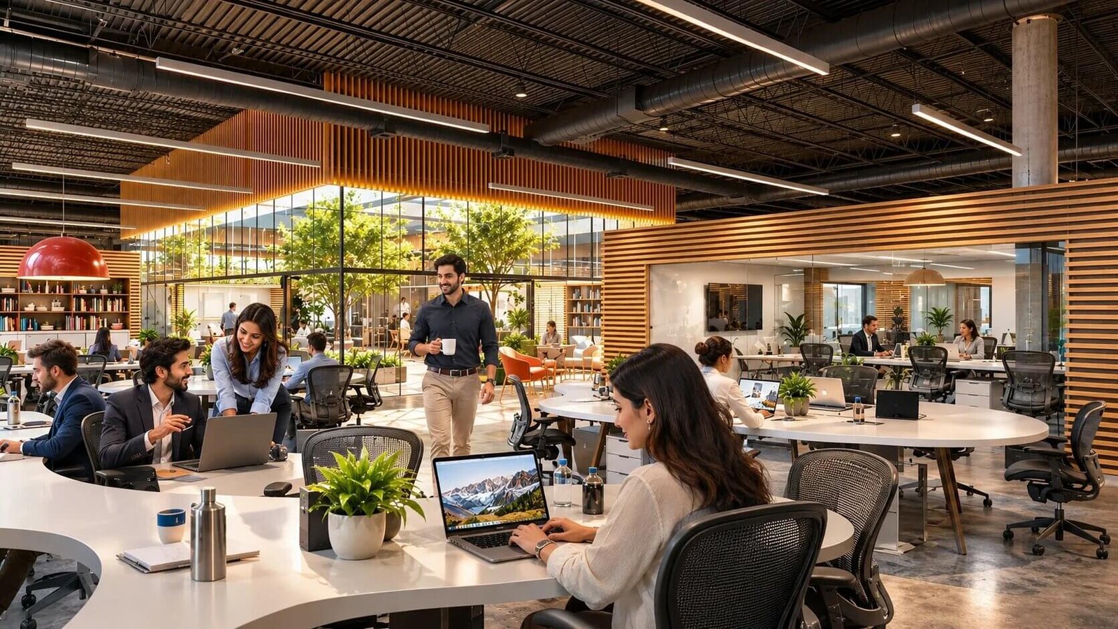 Modern Large Office Interior & Exterior Design Ideas of 3d architectural design, Dublin – Ireland