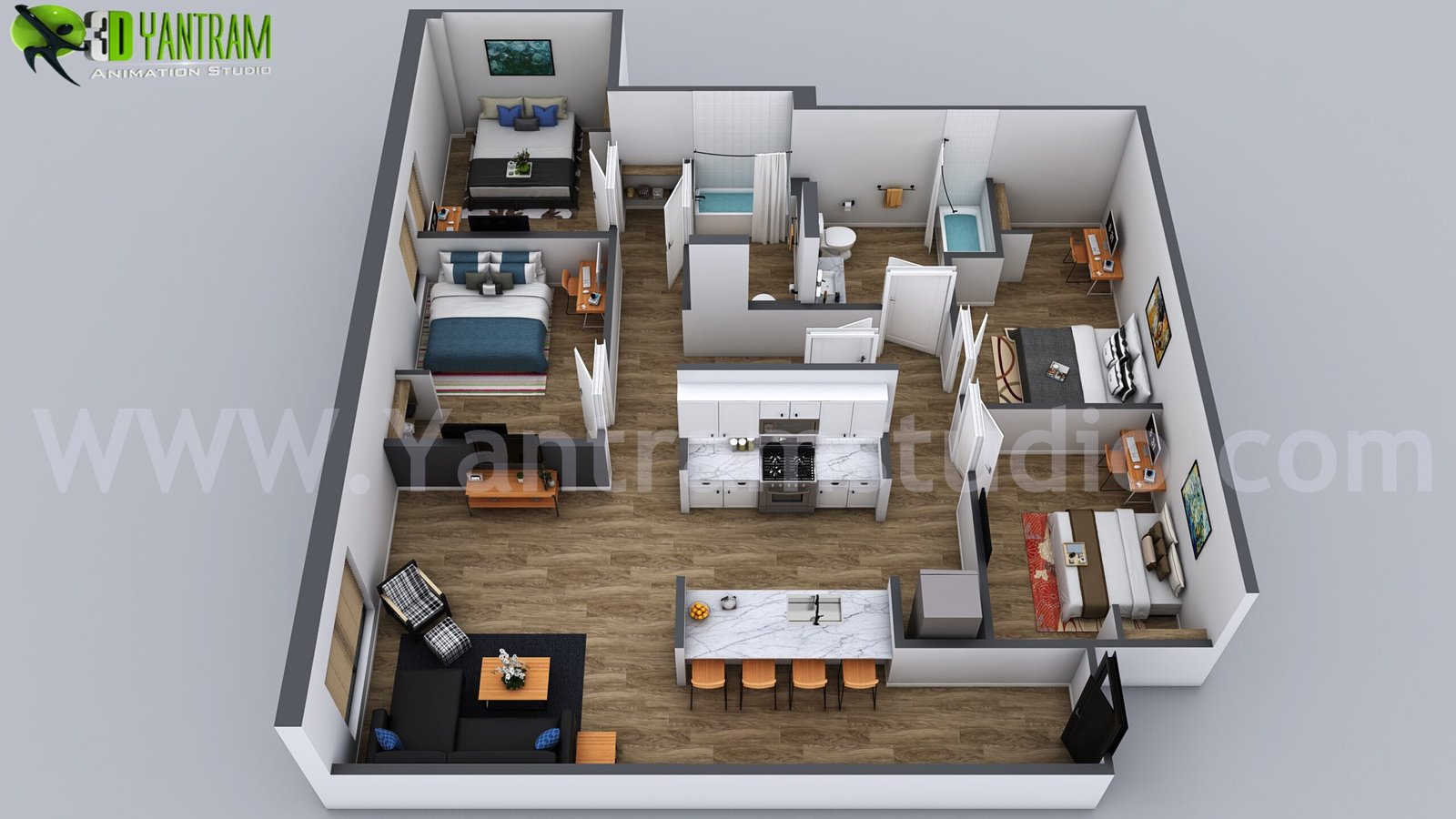 3D floor plan designer Leipzig