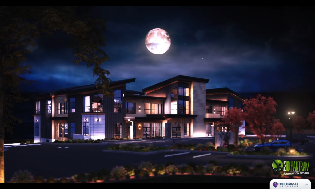 architectural, rendering, studio, animation, visualization, services, design, company, companies, firms, agency, exterior, home, villa, night view