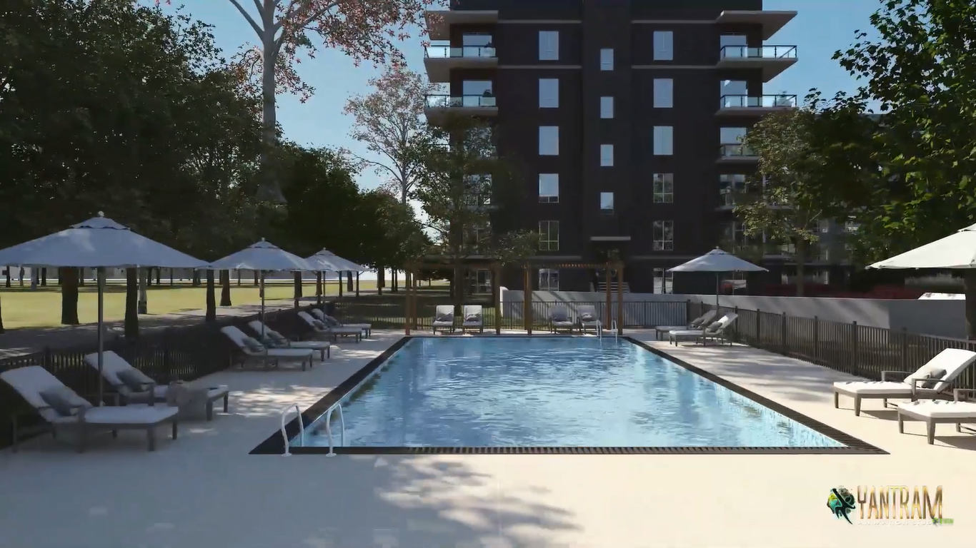 architectural_presentation_video_residential_apartment_pool