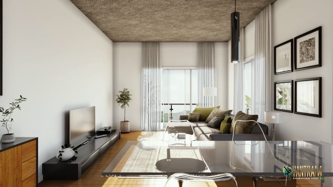 3d_Interior_Modeling_Living_room