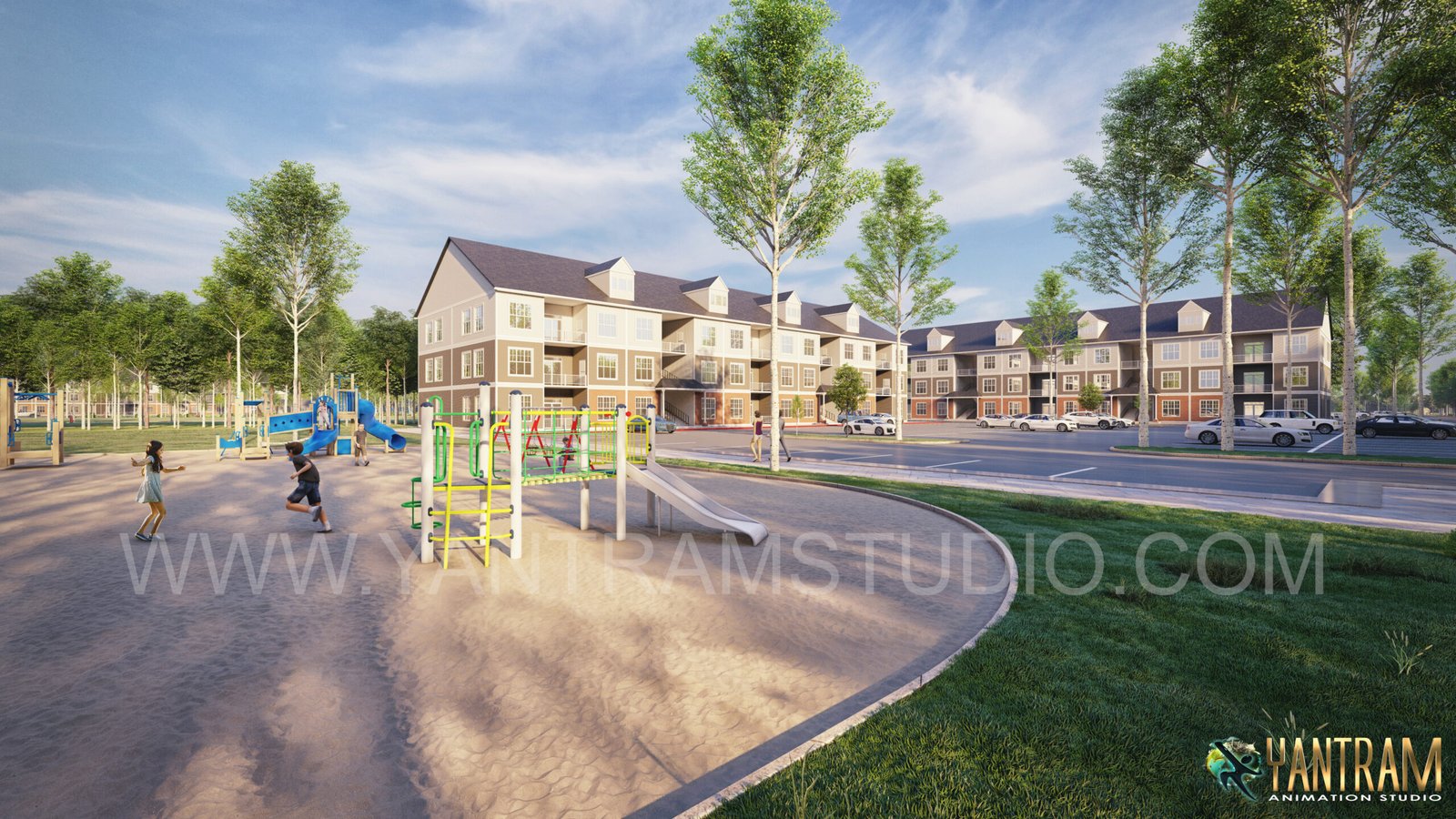 3D Architectural Rendering Companies designed apartment