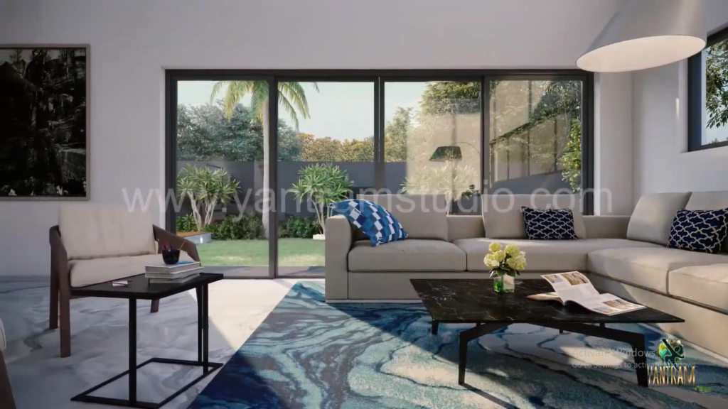 architectural-presentation-video-of-farm-house-living-room