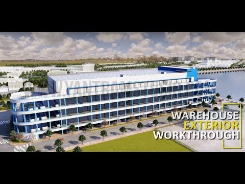 3d architectural visualization walkthrough of Warehouse Design, Ideas Generated by Yantram 3D Walkthrough Visualization studio