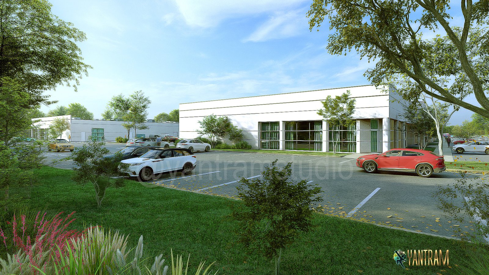 Architectural Rendering Service to a building of florida