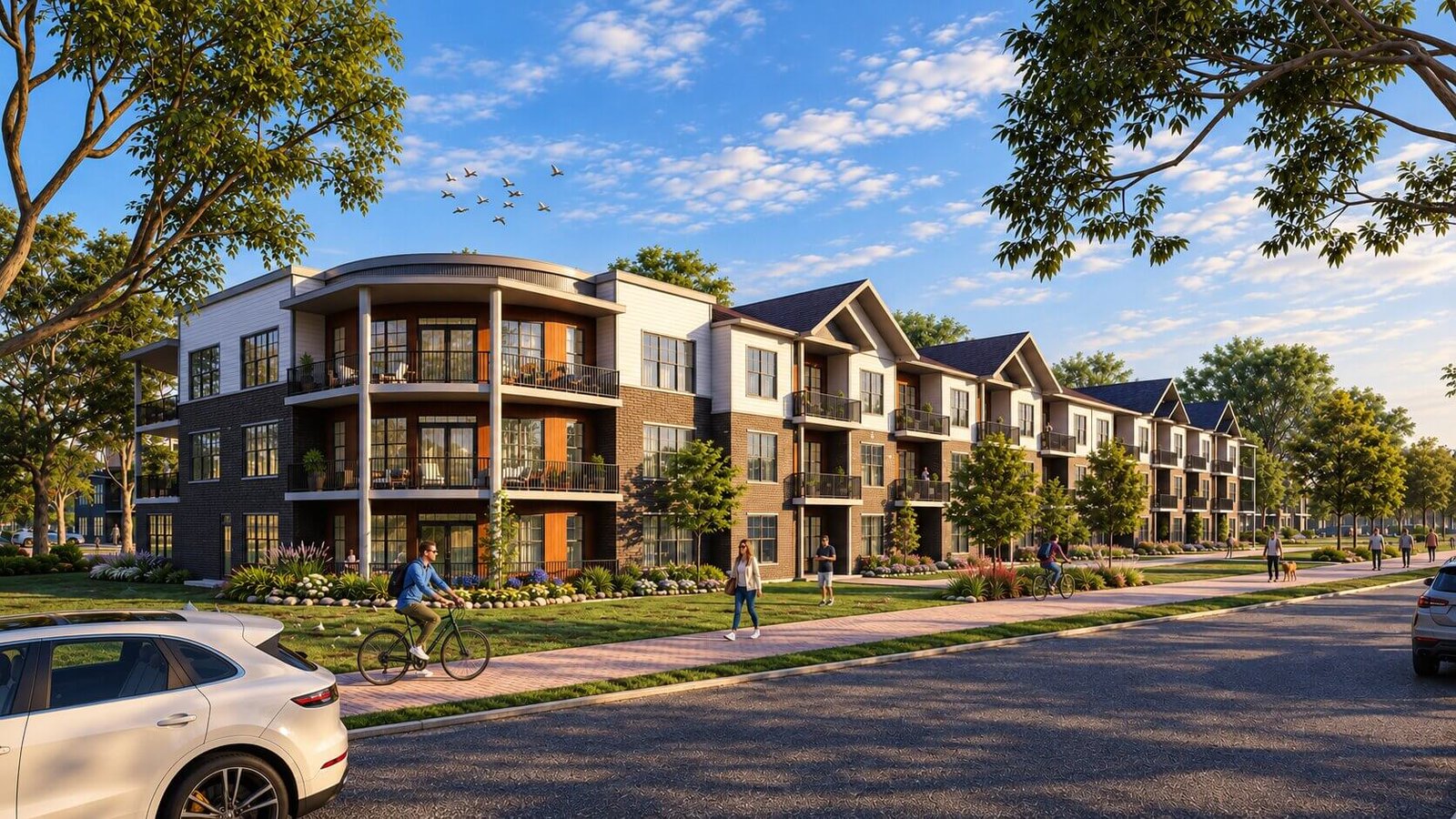 3D Architectural Visualization of condos