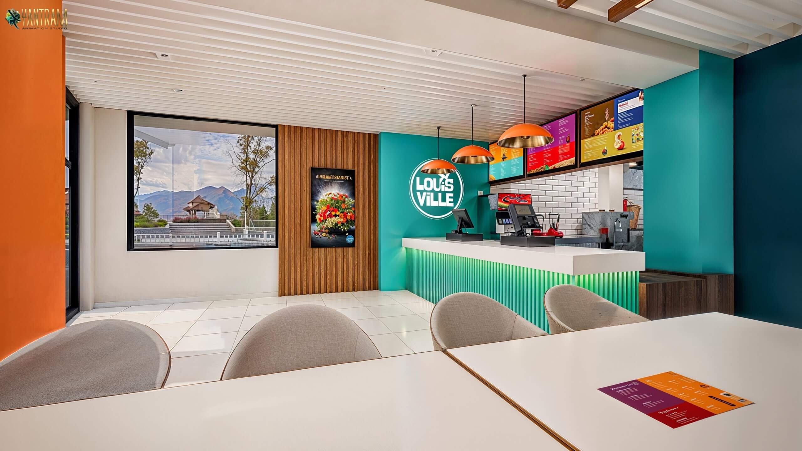From Coop to Cuisine Crafting Irresistible Interiors for Chicken Shops