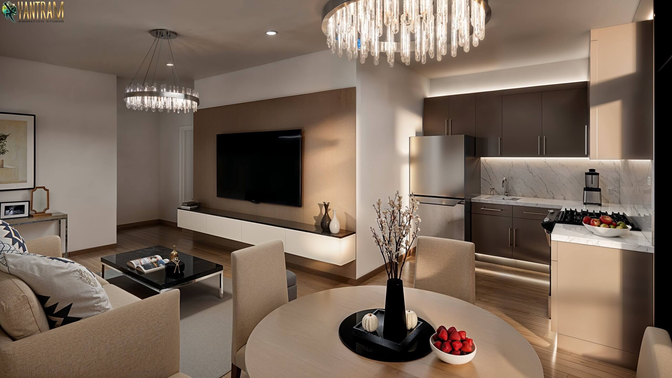 Illuminating Interiors Transforming Spaces with 3D Architectural Rendering and Lighting Expertise 1