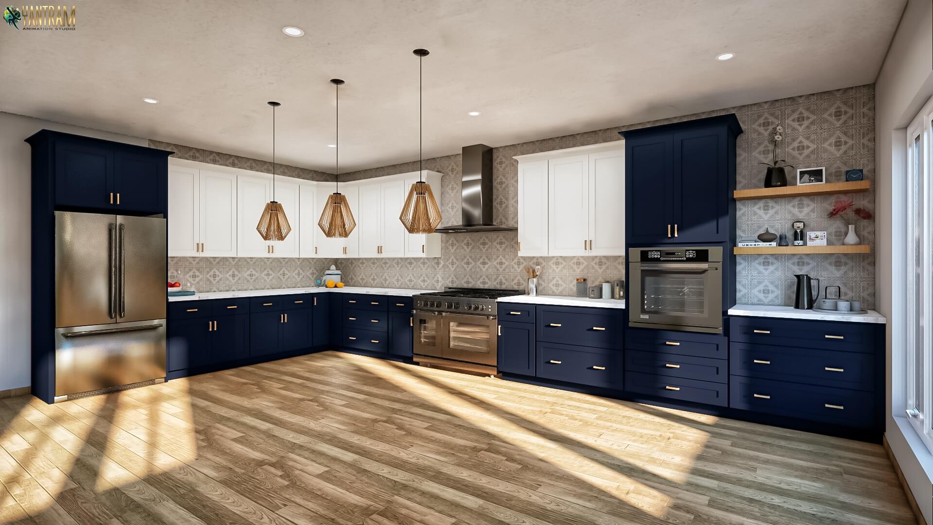 Reimagining Culinary Spaces How 3D Architectural Visualization Companies Transform Kitchen Design