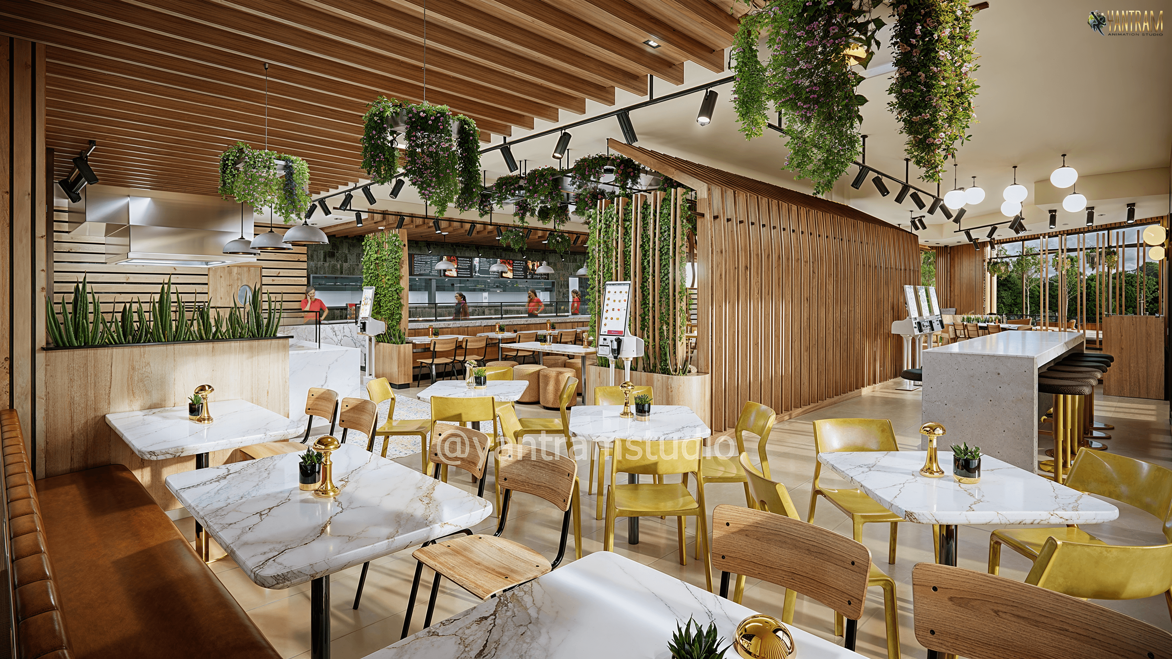 Transforming Spaces The Art of 3D Architectural Visualization in Modern Restaurant Design